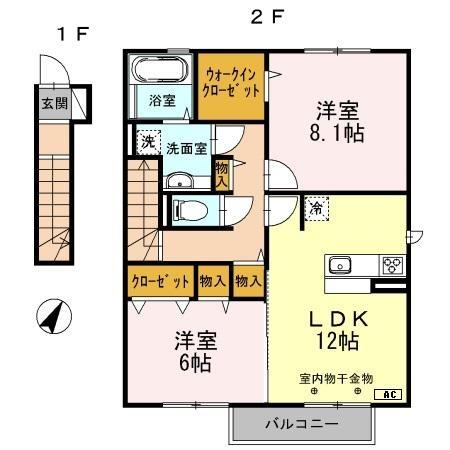 サンハイムの間取り