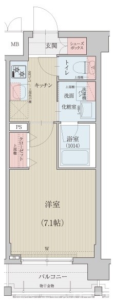 ベラジオ京都烏丸十条IIの間取り