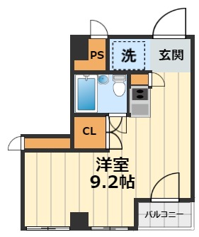 ウィルビラワンの間取り