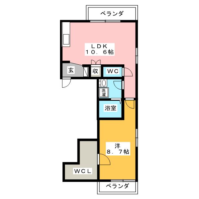 オリボトキワの間取り