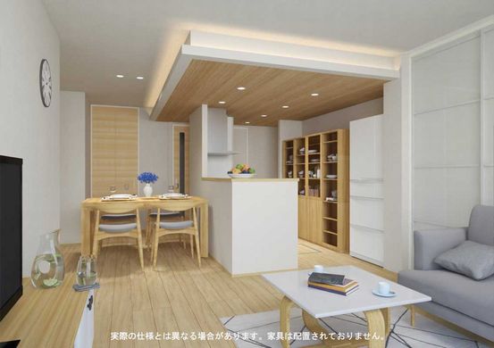 居室・リビング　お部屋のイメージとなります。