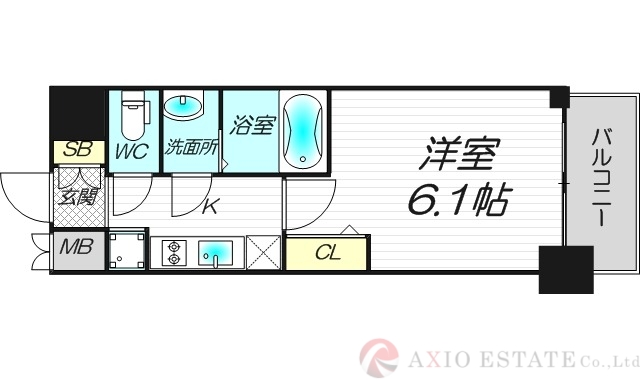 プレサンス東三国駅前グランクラスの間取り