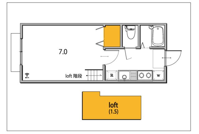 ポルト97の間取り