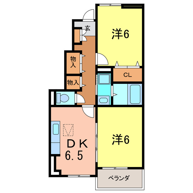 ベッラ　カーサの間取り