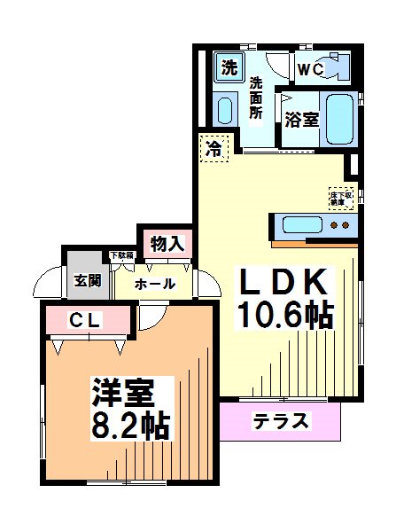 マノワールの間取り