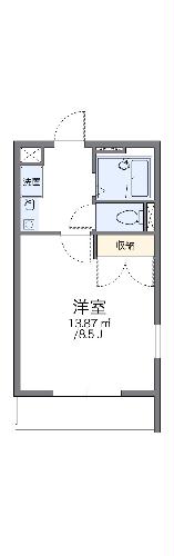 レオパレスエスペランサの間取り