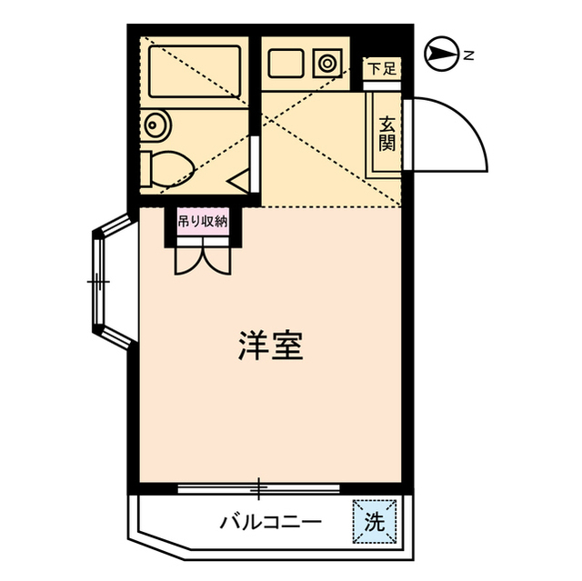 サンハイツの間取り