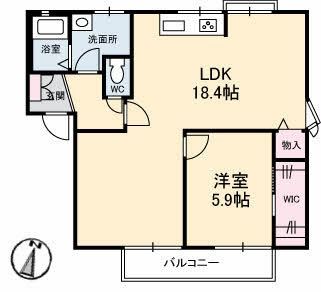 フリーダムの間取り