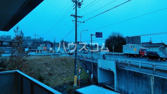 【春日井市白山町のアパートの眺望】