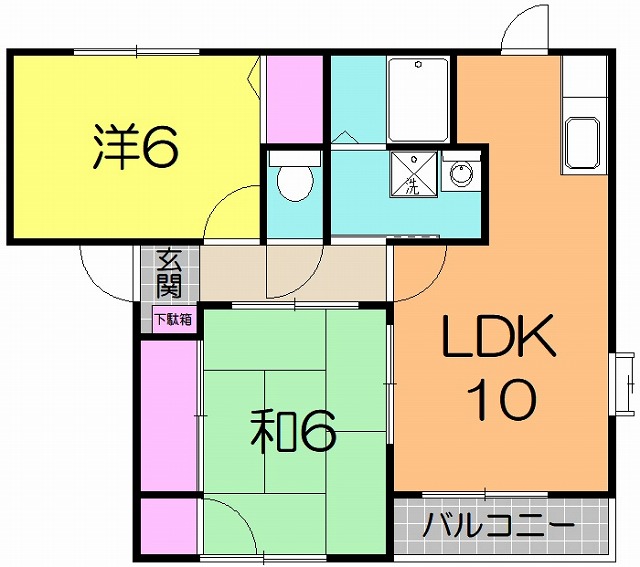 プレステージIの間取り