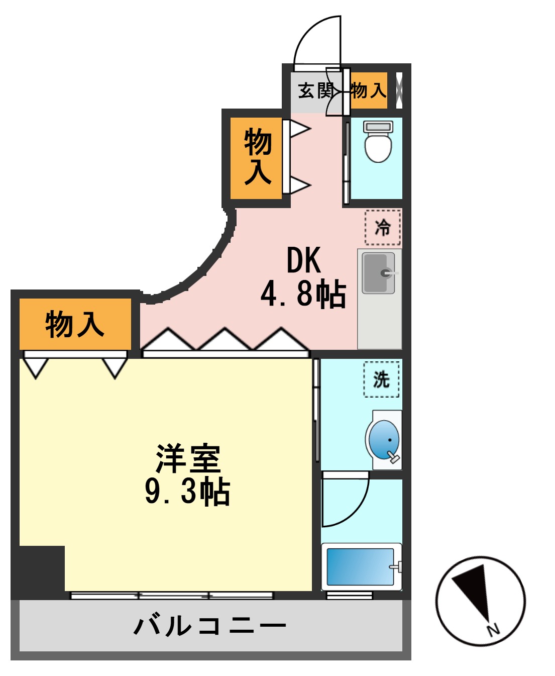 コライユの間取り