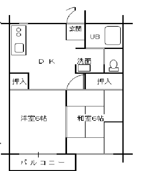 フレグランス菅沼の間取り