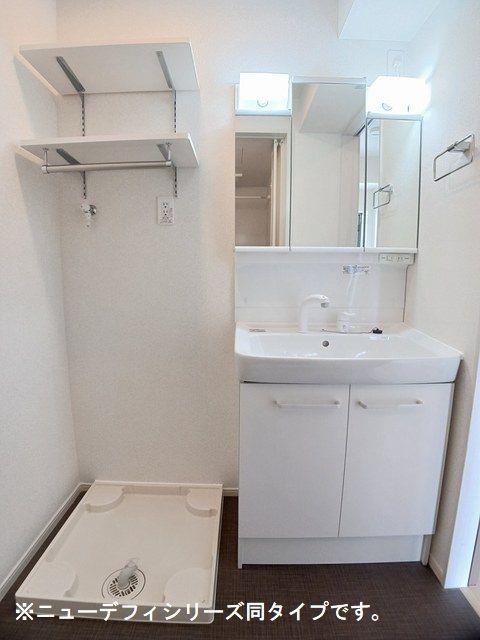 洗面設備　完成予想図