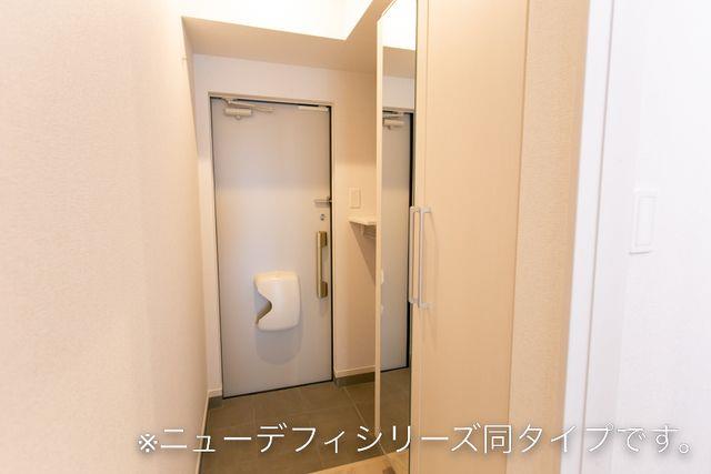玄関　完成予想図