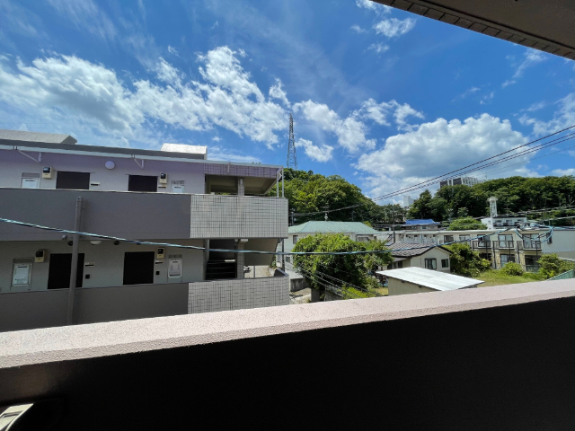 眺望　エアコン１台付です。