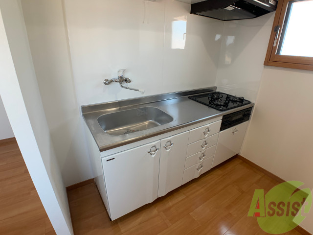 居室・リビング　グリル付きのシステムキッチンでお料理が楽しめそうです