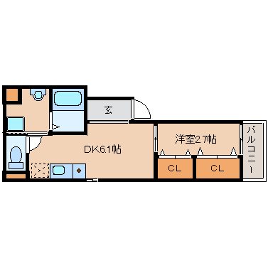 KTIレジデンス武庫川2の間取り