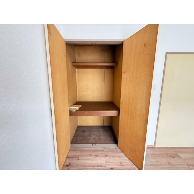 収納　奥行きのある収納スペース