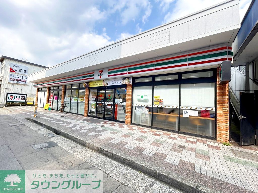コンビニ　セブンイレブン大和鶴間駅西口店（コンビニ）まで390m