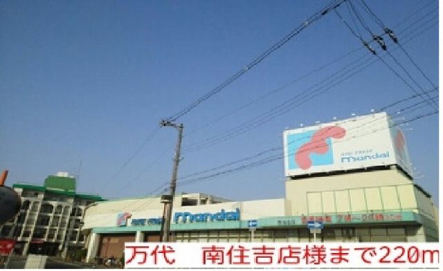 スーパー　万代　南住吉店様（スーパー）まで220m