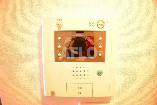 セキュリティ　カスタリア阿倍野　TVモニター付きインターホン