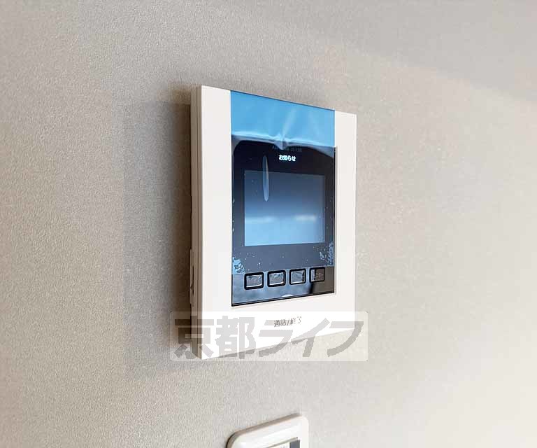 セキュリティ　モニター付きで安心・