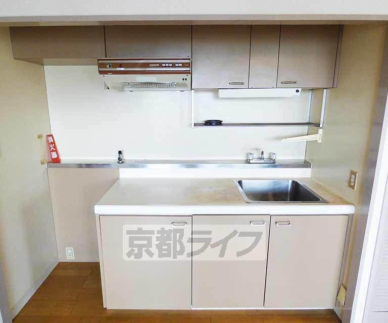 キッチン　ガスコンロ設置可