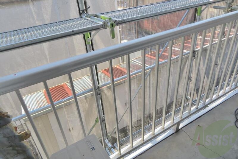 バルコニー　ベランダもしっかりあるので、明るい洗濯物も干せそう。