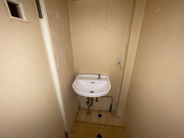 洗面設備　使いやすい洗面所です