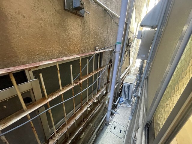 バルコニー　開放的で明るい空間を演出してくれるバルコニーです