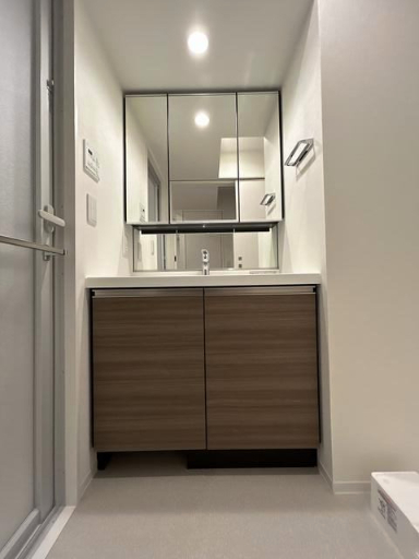 洗面設備　別タイプ部屋　参考写真です