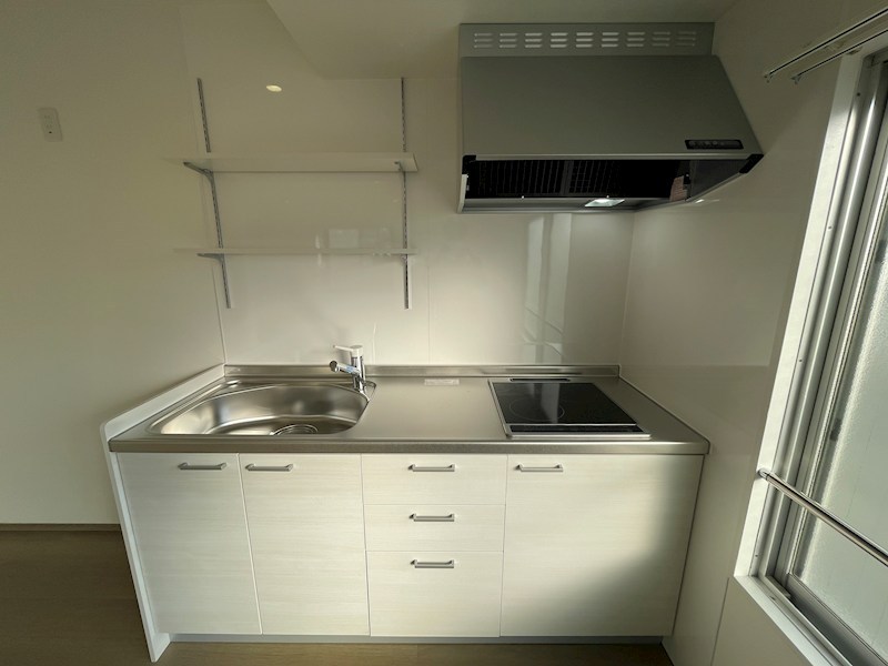 清水マンションのキッチン写真
