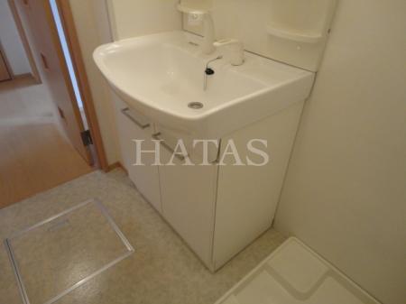 洗面設備　同物件別部屋です。