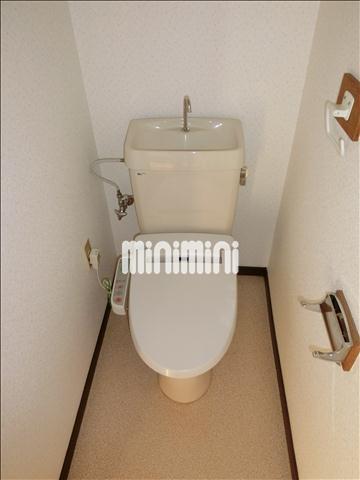 トイレ　清潔感あるトイレ。