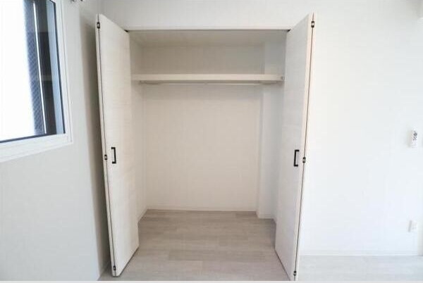 収納　収納力のあるクローゼットです！