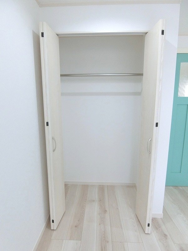 収納　荷物が多くても安心のクローゼット