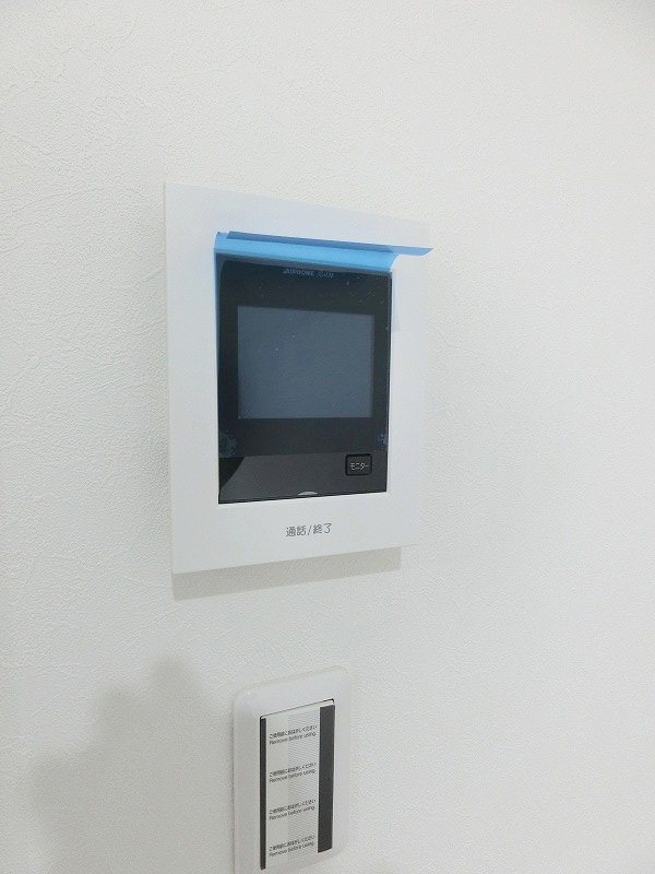 セキュリティ　モニター付きインターフォン