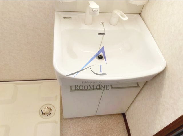 洗面設備　洗面台です。