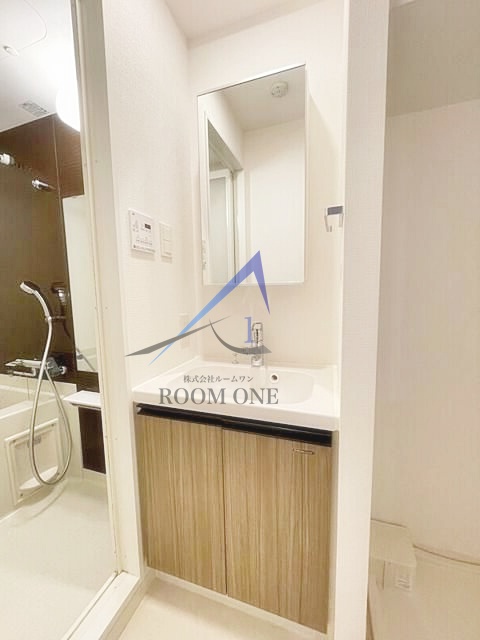 洗面設備　洗面台です。