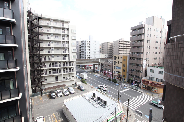 眺望　バルコニーからの景色です