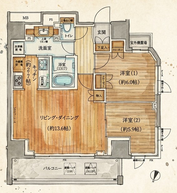 間取り図