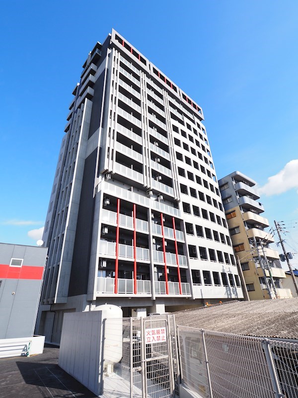 建物外観　馬借エリアの新築です。