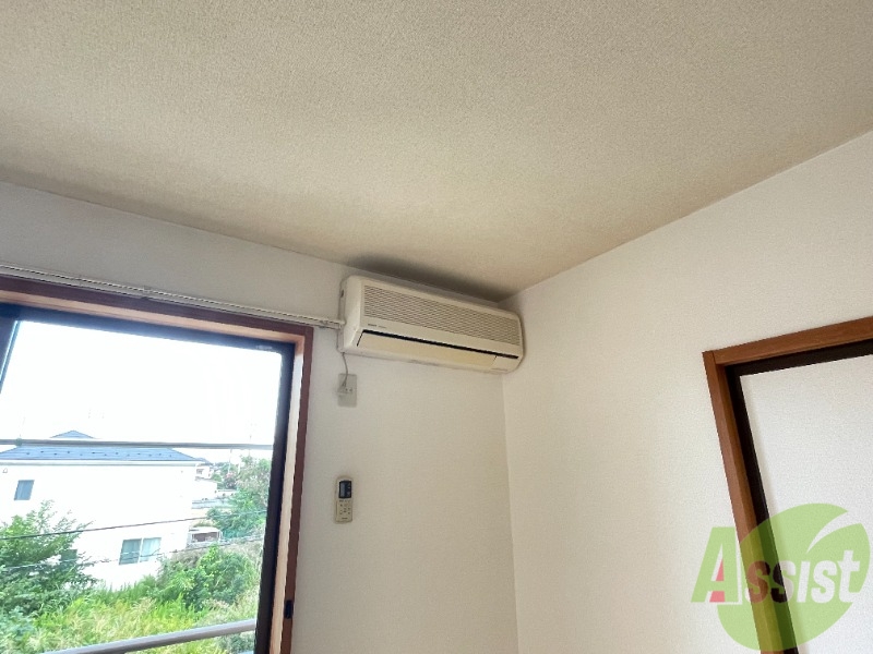 その他設備　エアコンが付いているので、夏冬共に毎日お過ごし出来ます。
