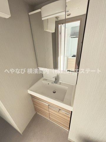 洗面設備　他号室　同施工参考写真