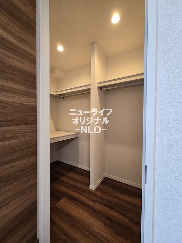 収納　大容量のウォークインクローゼット☆
