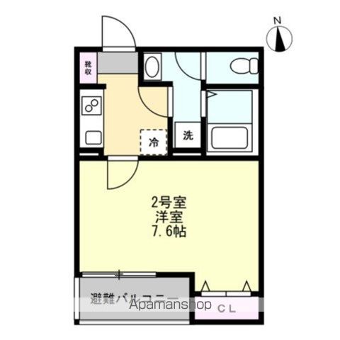 ベイルームリサータ相模原の間取り写真