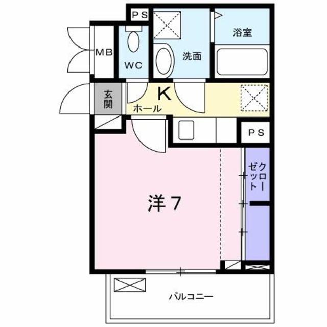 フォルシュ ライゼの間取り写真