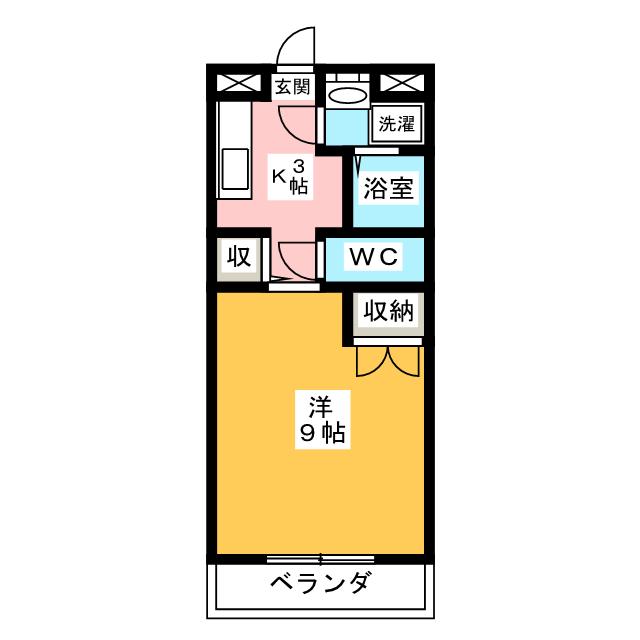 アンジュールの間取り写真