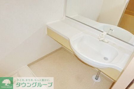 洗面設備　★大型鏡面化粧台★