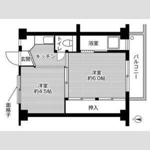 ビレッジハウス山北の間取り写真